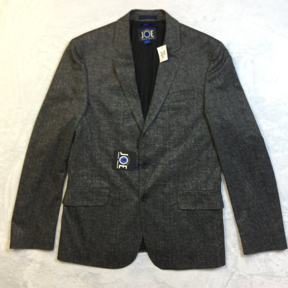 New! Joe Joseph Abboud Suit Jacket Blazer Mens Size M Gray Slim Fit Two-Button